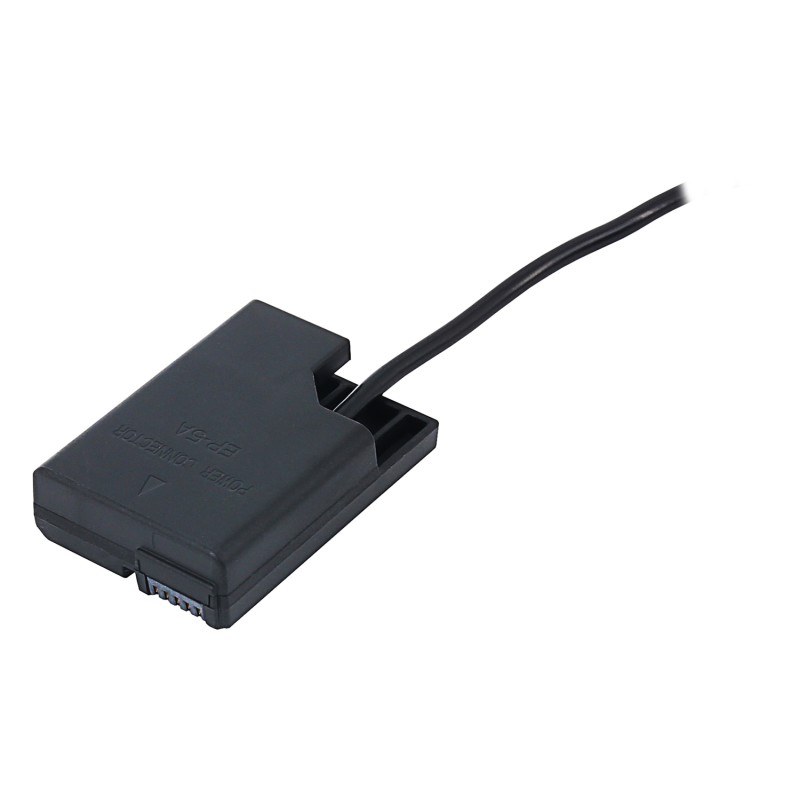 Dummy accu Nikon EN-EL14 / EN-EL14a met D-Tap aansluiting
