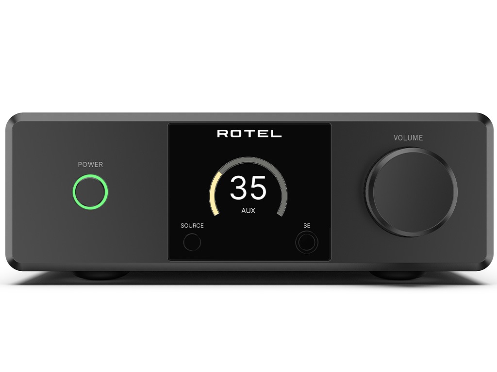Rotel DX-5 versterker zwart