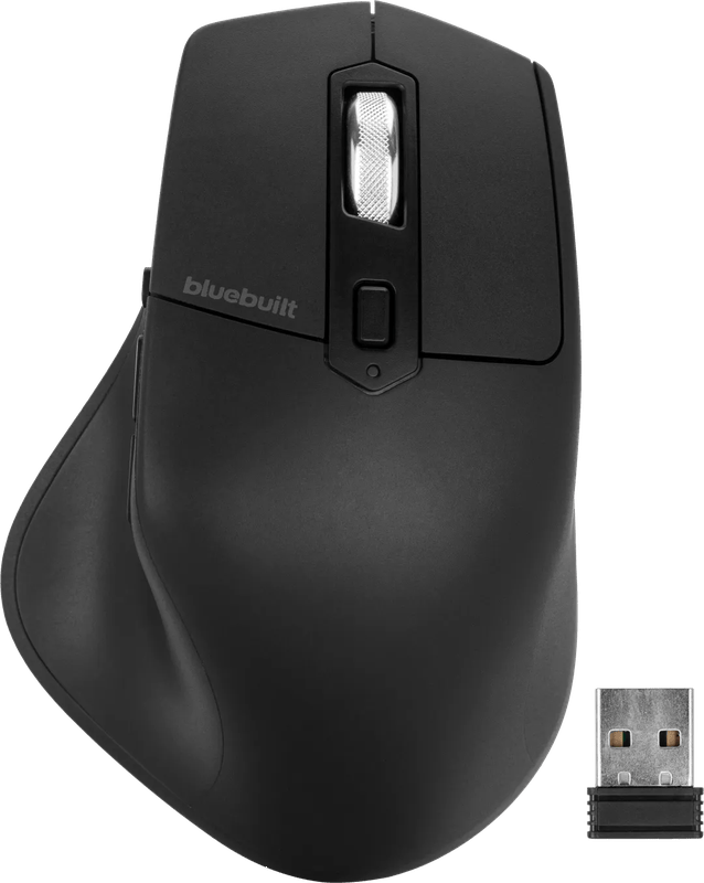 BlueBuilt Imperium Draadloze Ergonomische Bluetooth Muis