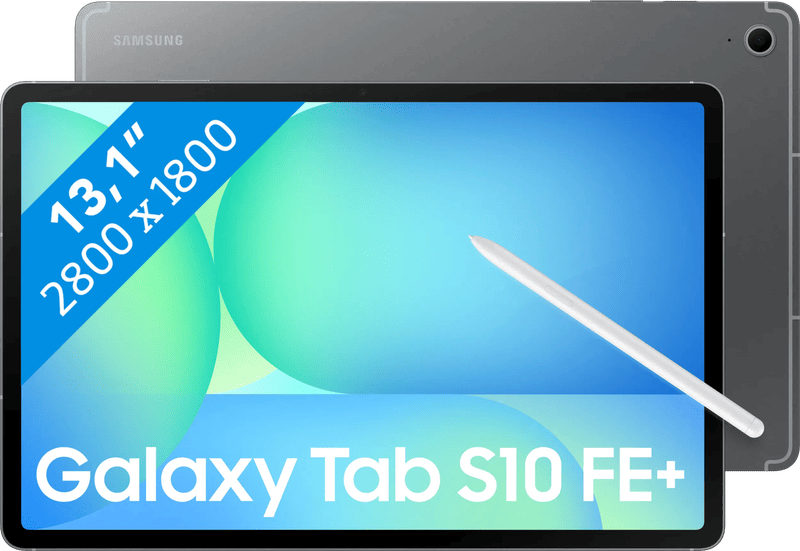 Samsung Galaxy Tab S10 FE Plus 13,1 inch 128GB Wifi Grijs
