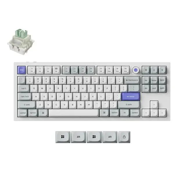 Keychron Q3 HE 8K Lime toetsenbord