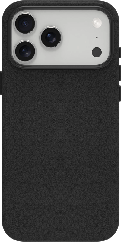 BlueBuilt Back Cover met MagSafe iPhone 18 Pro Max Leer Zwart
