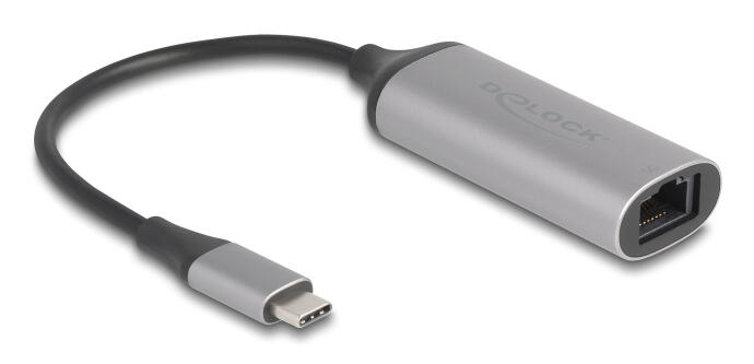 Delock USB-C naar Gbit LAN adapter