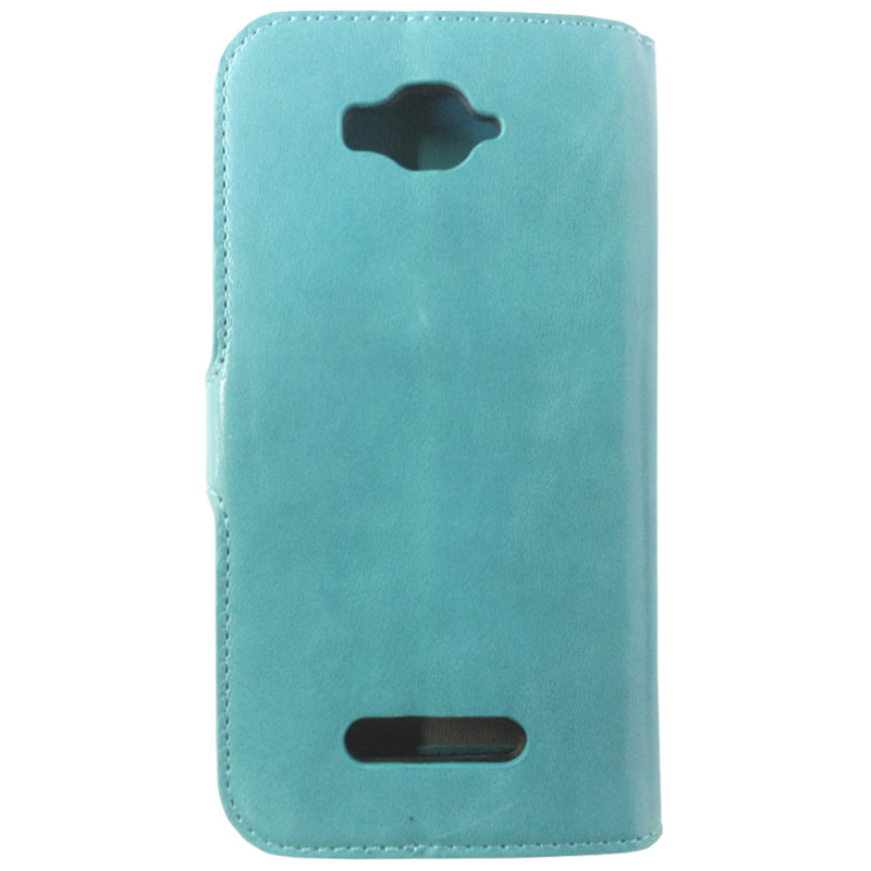 Alcatel Pop C7 hoesje aqua blauw