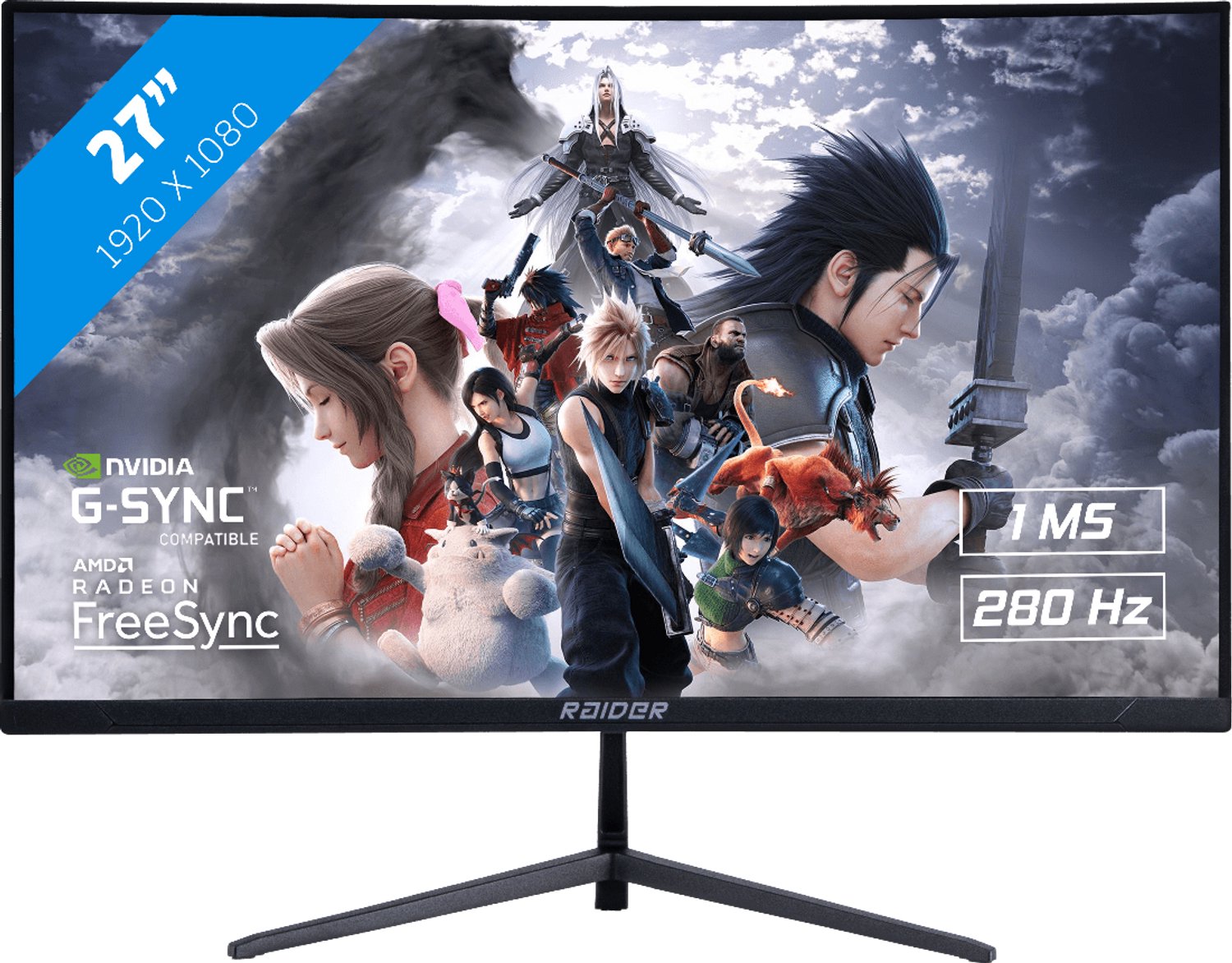 27 RAIDER 280Hz Curved PRO GAMING