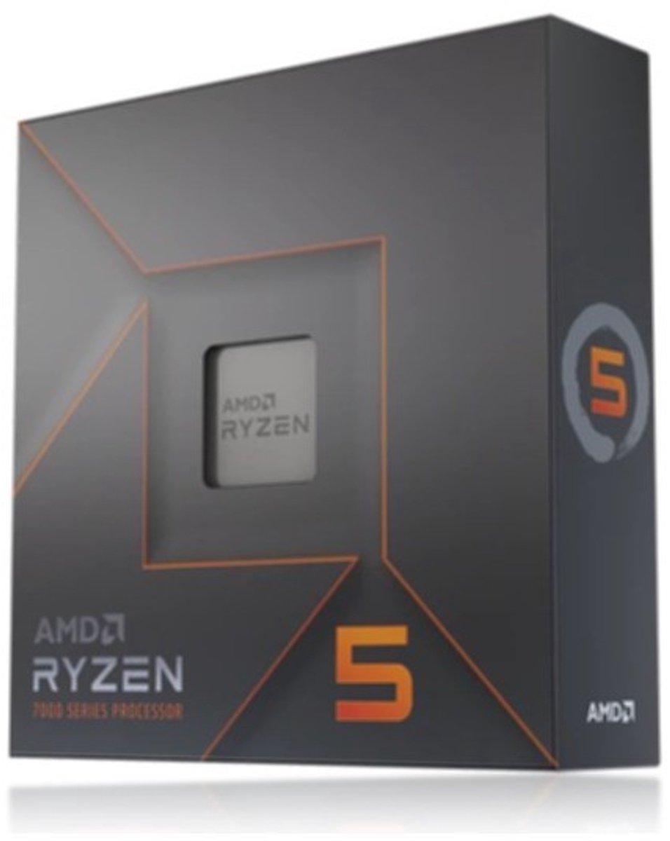 AMD Ryzen 5 7600X Boxed - Desktop processor - CPU - 6 Core - 12 threads - 4.7 GHz/5.3 GHz - Socket AM5