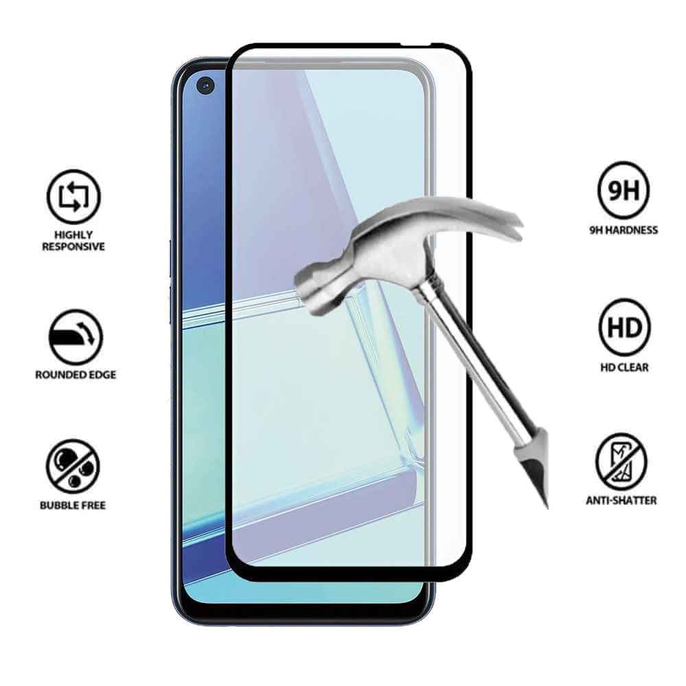Full Cover Tempered Glass Screen Protector OPPO A92 - A72 - A52