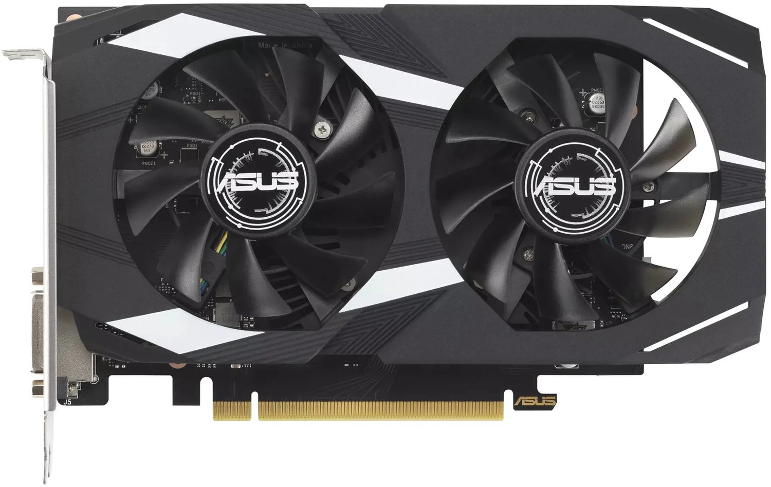 ASUS Dual NVIDIA GeForce RTX 3050 OC Edition - Videokaart - 6GB - GDDR6 - PCIe 4.0 - 1x HDMI 2.1 - 1x DisplayPort 1.4 - 1x DVI-D