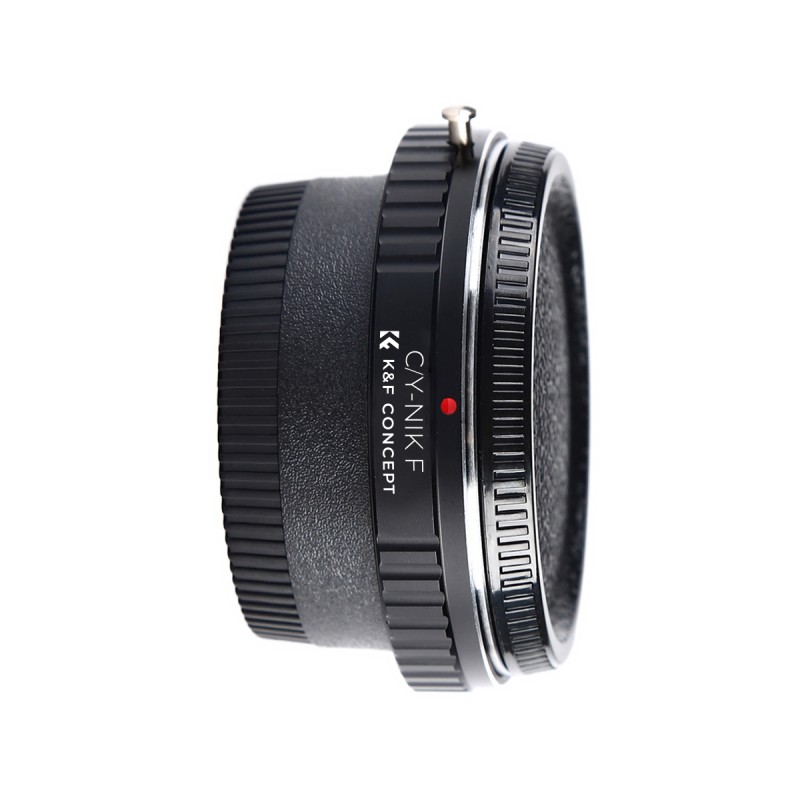 K&F Concept Lens Adapter Contax Yashica - Nikon F (met glas)