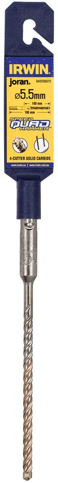 Irwin SDS-plus betonboor 4C Quad 5,5x160mm