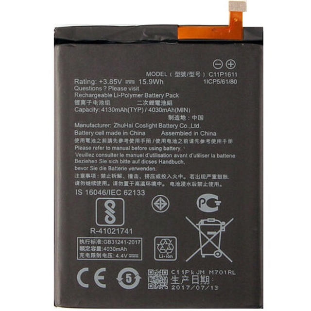 Asus accu C11P1611 origineel