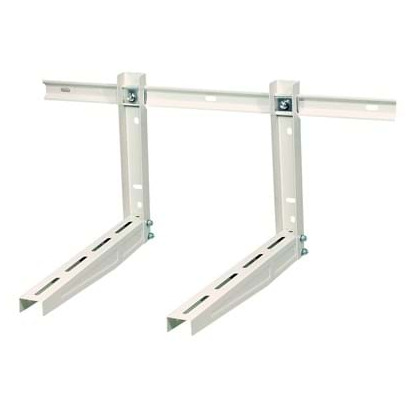 Qlima Metalen muurbeugel met coating Klimaat accessoire Wit