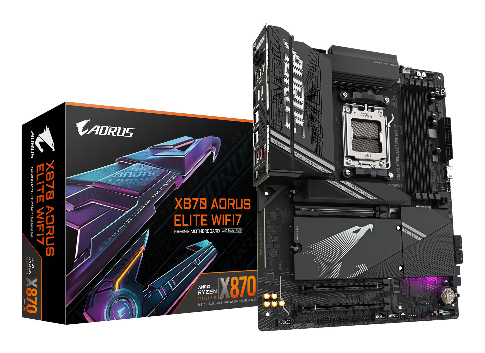 Gigabyte X870 Aorus Elite WiFi 7 moederbord