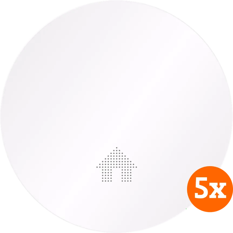 Elro Rookmelder FS4610 Crème (10 jaar) 5-pack