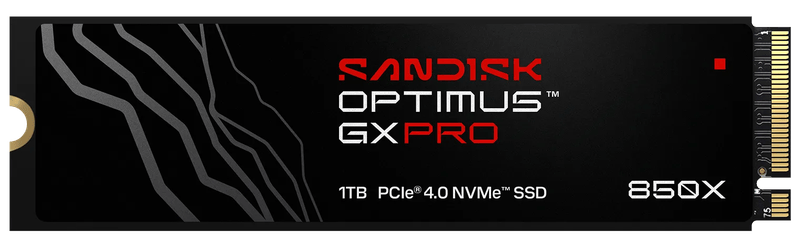 SANDISK Optimus GX PRO 850X 1TB Heatsink NVMe SSD