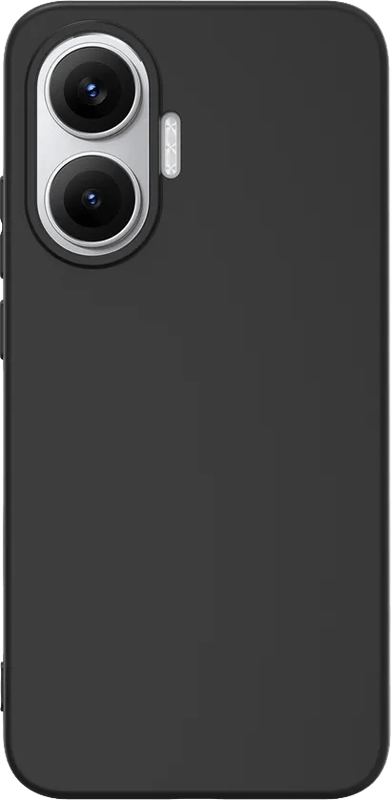 Just in Case Soft Design POCO F7 Back Cover Zwart