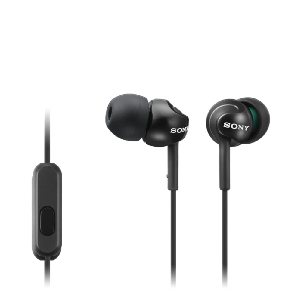 Sony MDR-EX110AP In-ear oordopjes Zwart
