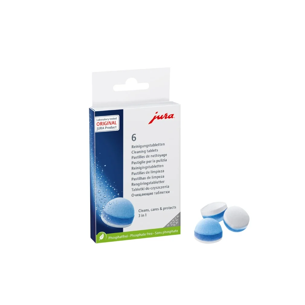 Jura 3 in 1 reinigingstabl. (6 st.) Reinigingstablet