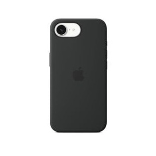 Apple iPhone 16e Silicone Case Telefoonhoesje Zwart