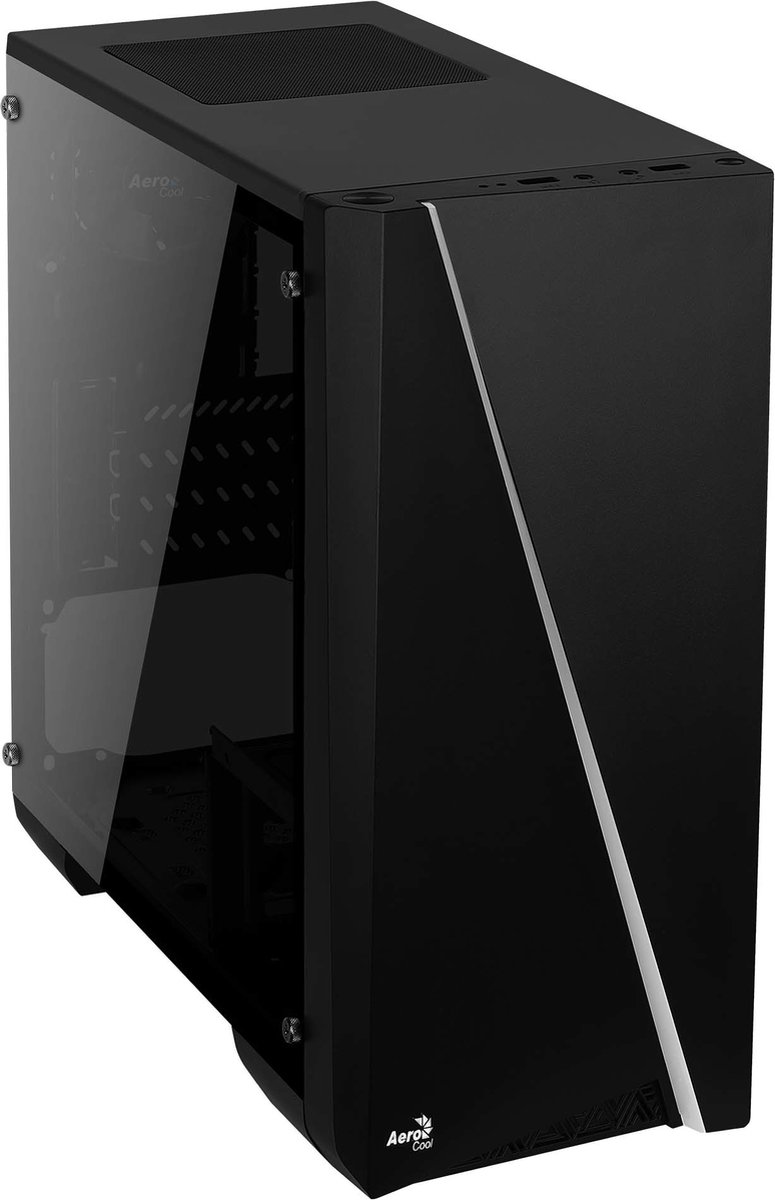 ATX Semi-tower Box Aerocool CYLONMINI LED RGB Black