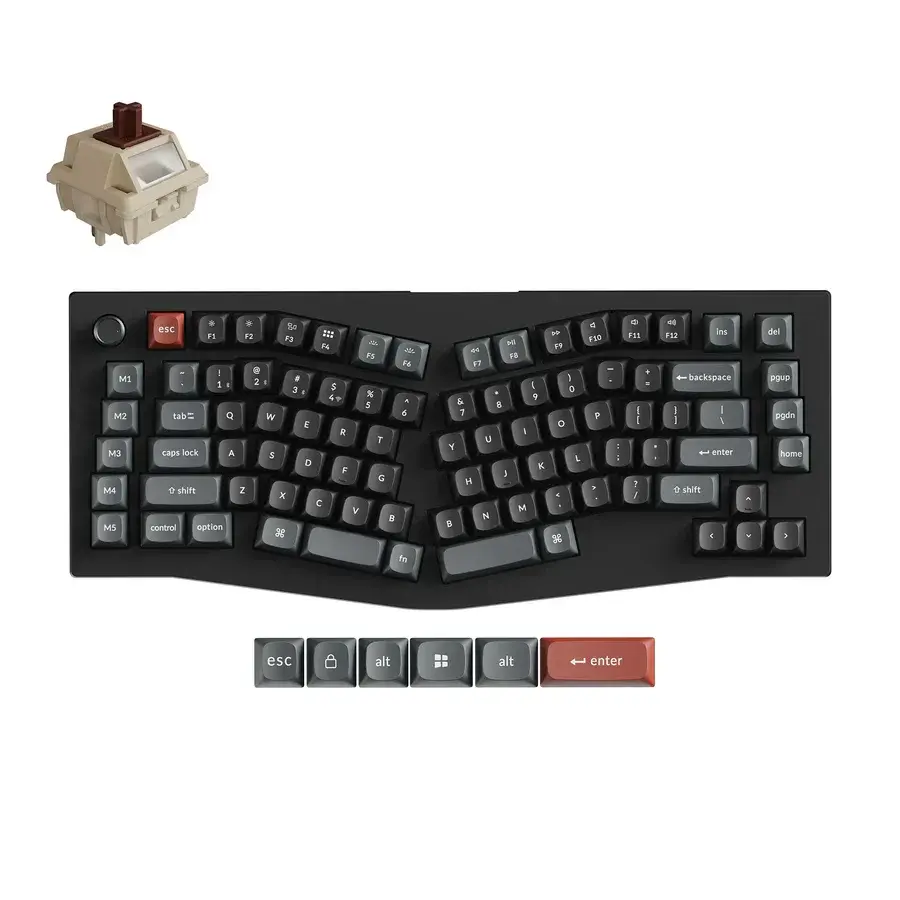 Keychron V10 Ultra 8K brown toetsenbord