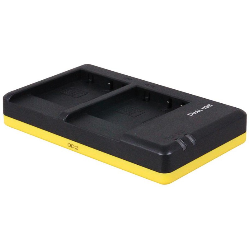 Duo oplader voor 2 camera accu's Panasonic DMW-BCG10