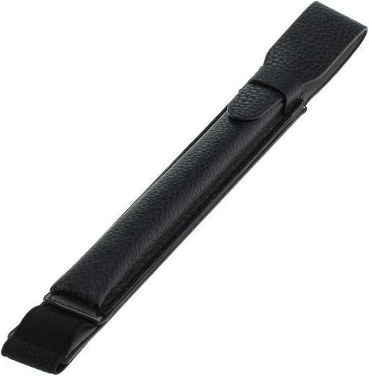 *** Hoesje geschikt voor Apple Pencil - Zwarte Pencil case - Hoesje voor stylus touch pen - Met elastiek - Zwart - Universeel - van Heble® ***