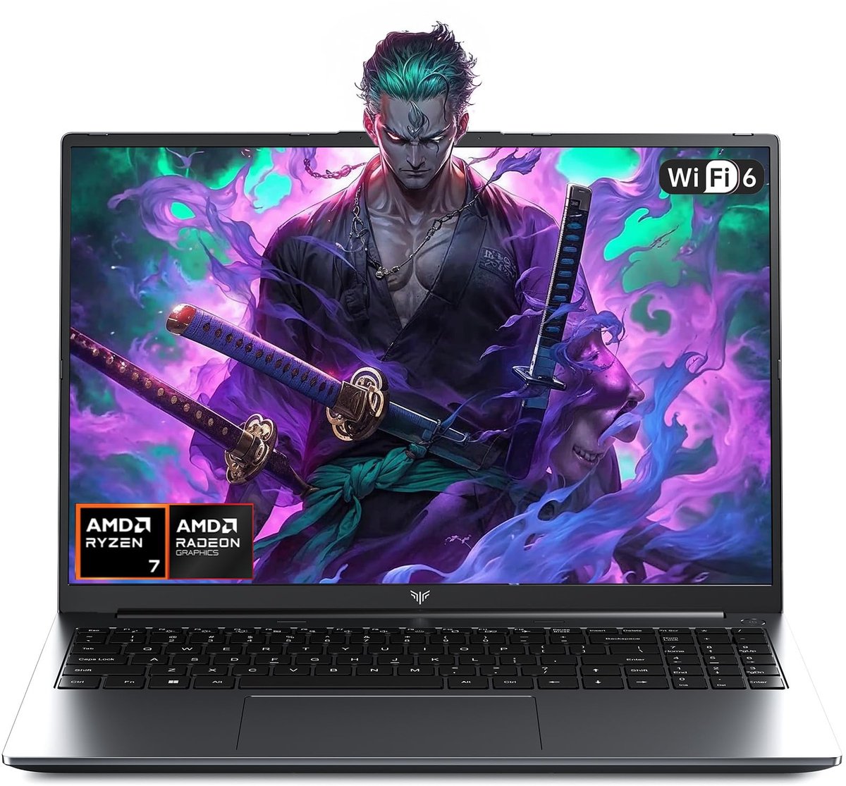 ACEMAGIC S16 16 inch Full HD Gaming Laptop - AMD Ryzen 7 H255 (8/16, tot 4.9GHz) - 24 GB LPDDR5 RAM - 512 GB SSD - AMD Radeon™ 780M -Windows 11 Pro Notebook - WIFI 6