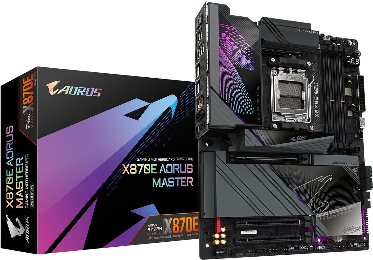 GIGABYTE - X870E AORUS MASTER - Moederbord