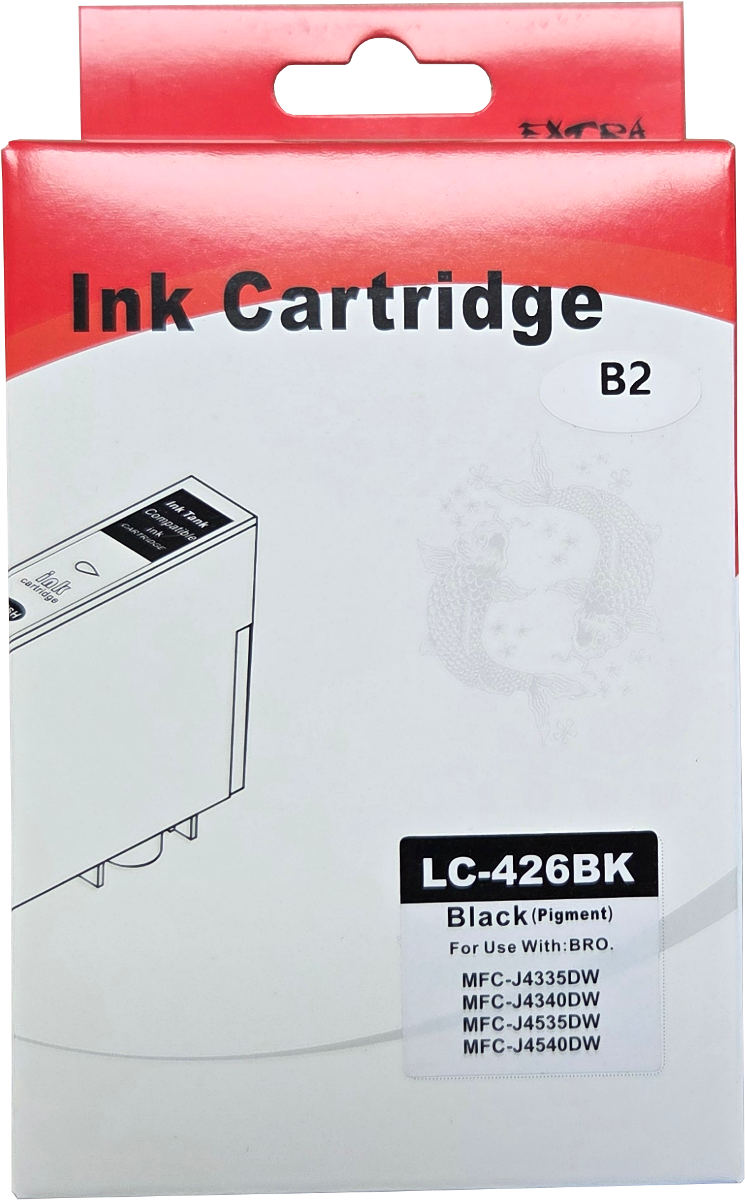 Huismerk Brother LC-426BK cartridge zwart