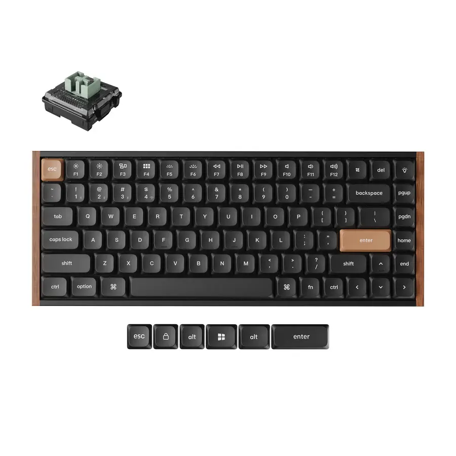 Keychron K3 HE lime toetsenbord