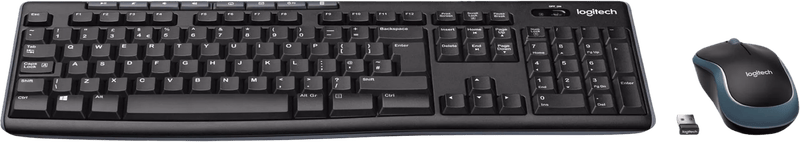 Logitech MK270 Draadloos Toetsenbord en Muis QWERTY
