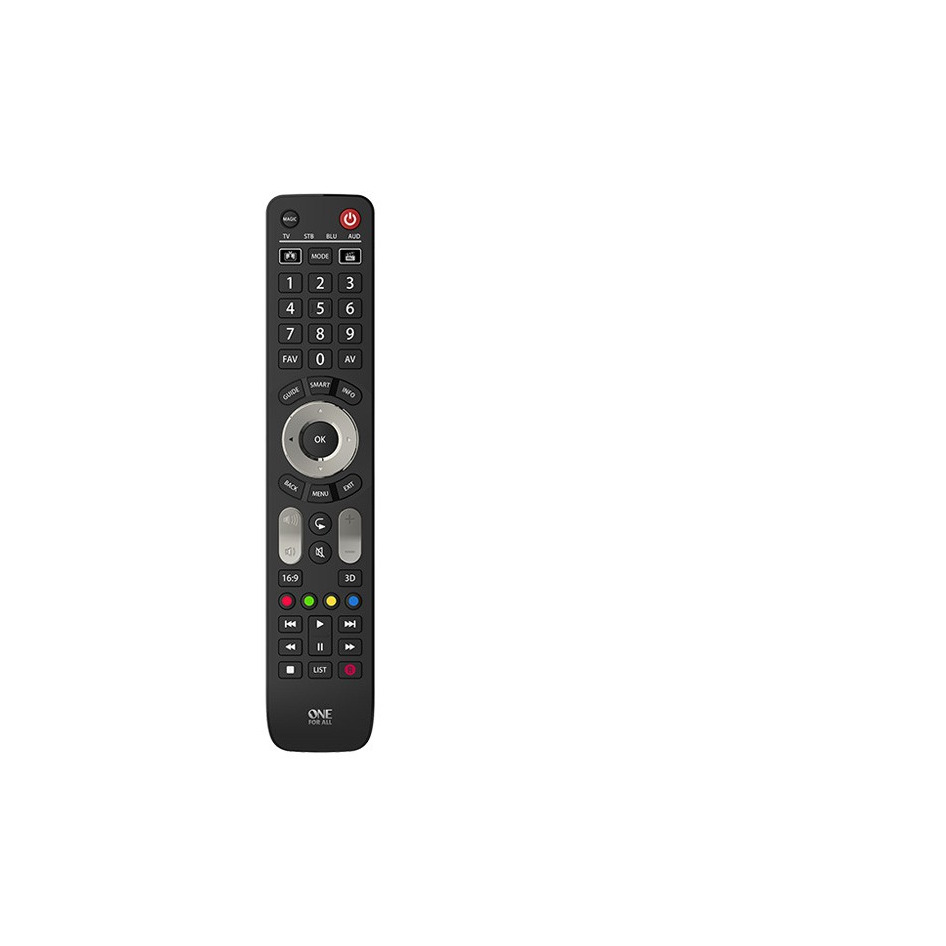 OneForAll URC7145 Afstandsbediening Zwart