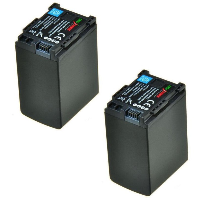 ChiliPower BP-827 accu voor Canon - 2700mAh - 2-Pack