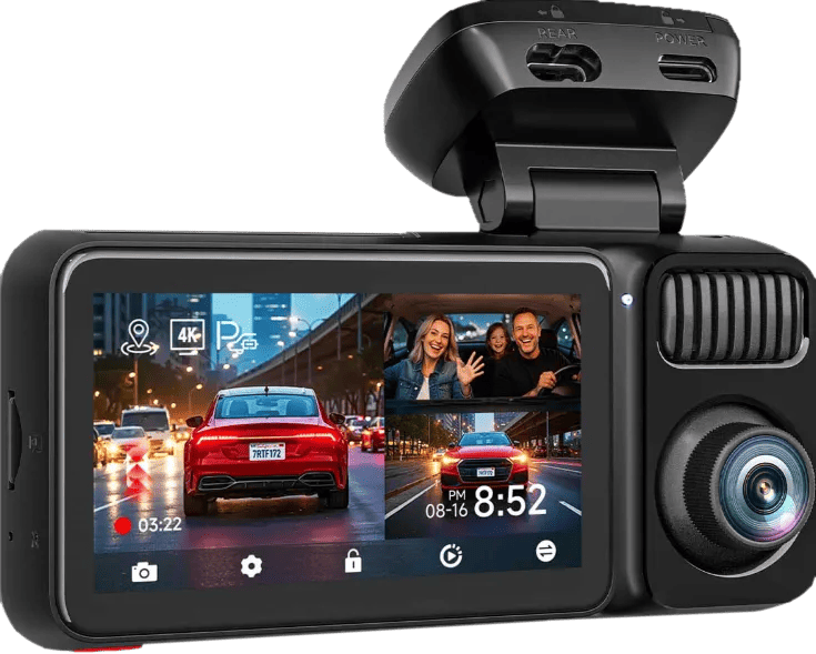 Redtiger F17 Elite 3CH 4K Wifi GPS 128GB