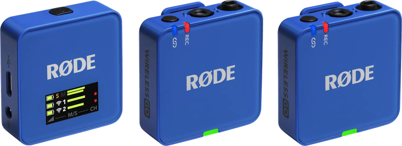 Rode Wireless GO Gen 3 Blauw