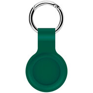 AirTag case shock series - siliconen sleutelhanger met ring - groen
