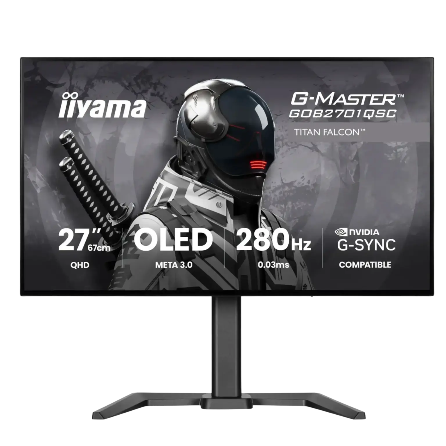 Iiyama G-Master GOB2701QSC-B1 OLED monitor