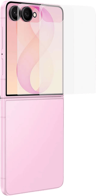Samsung Galaxy Z Flip 8 Anti Reflectie Screenprotector Kunststof Duo Pack
