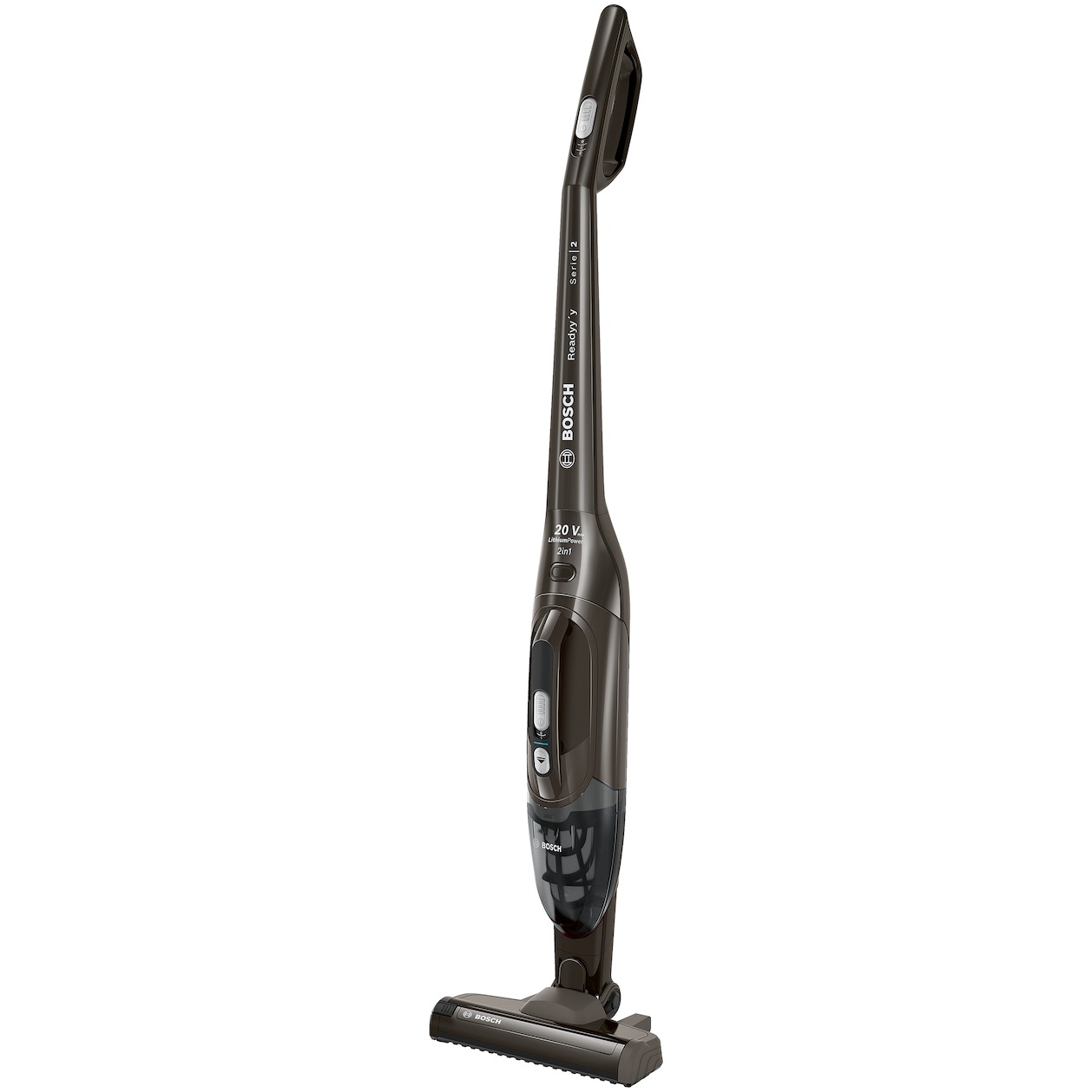Bosch BCHF220T Steelstofzuiger zonder zak Bruin