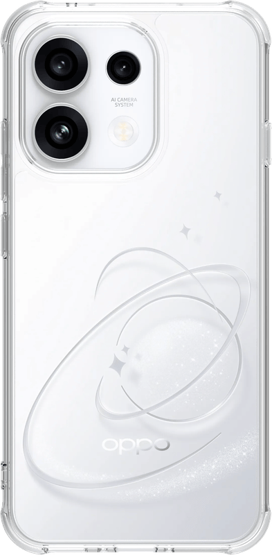 BlueBuilt Protective Back Cover OPPO Reno16 F Transparant