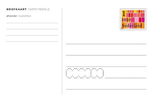 PostNL 10 briefkaarten met postzegels