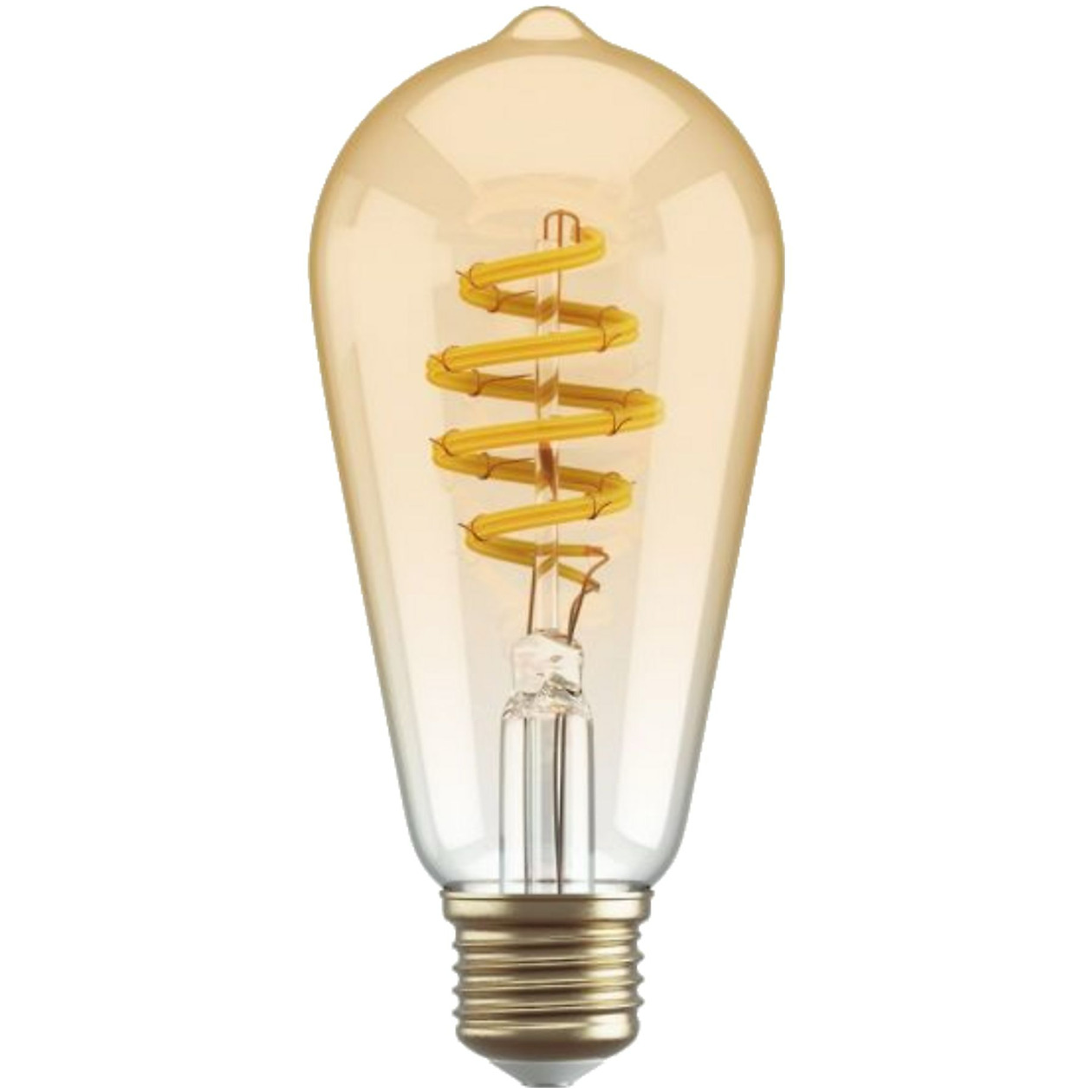 HOMBLI Smart Filament Bulb CCT E27 ST64 Smartverlichting Bruin