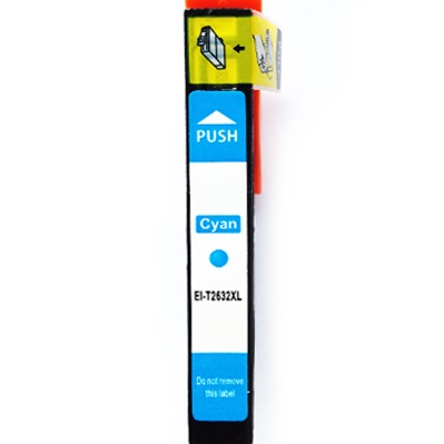 Huismerk Epson 26XL (T2632) cartridge cyaan
