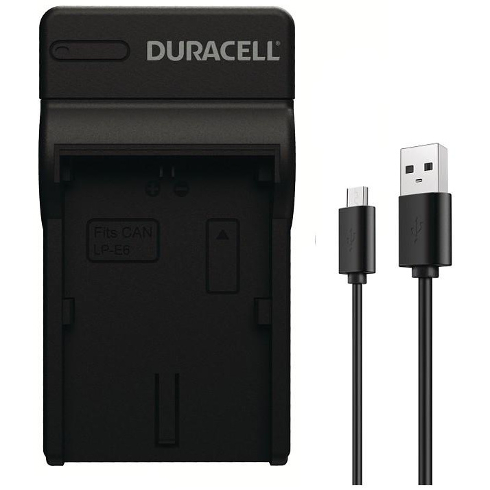 Canon LP-E6 / LP-E6N USB lader (Duracell)