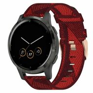 Canvas nylon bandje - Rood - Huawei Watch 5 - 42mm