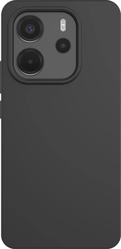 Just in Case Soft Design Xiaomi Redmi Note 14 4G Back Cover Zwart