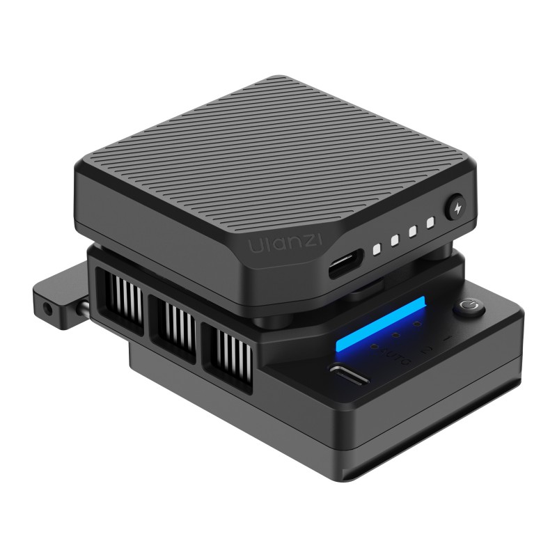 Ulanzi CU01 semiconductor camera koeler kit met 3000mAh accu en magnetische bevestiging