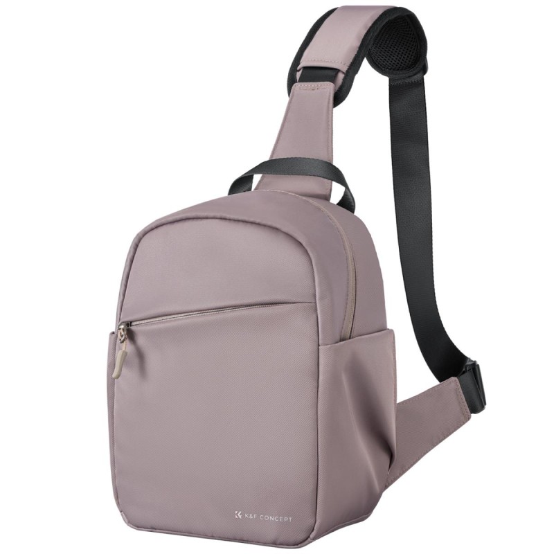 K&F Concept Urban Wander 08 camera sling bag in oudroze