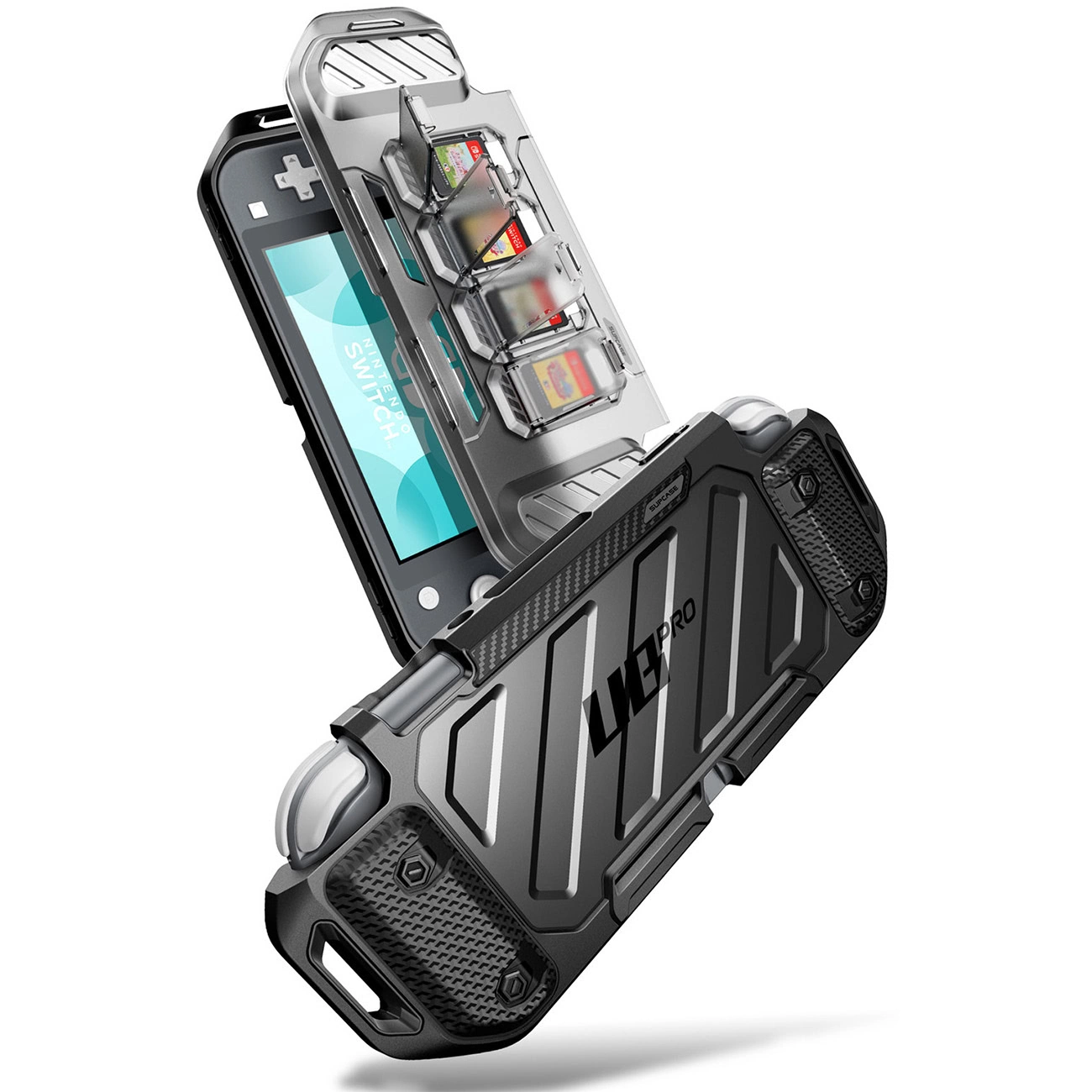 Nintendo Switch Lite hoes Supcase UB PRO - Zwart